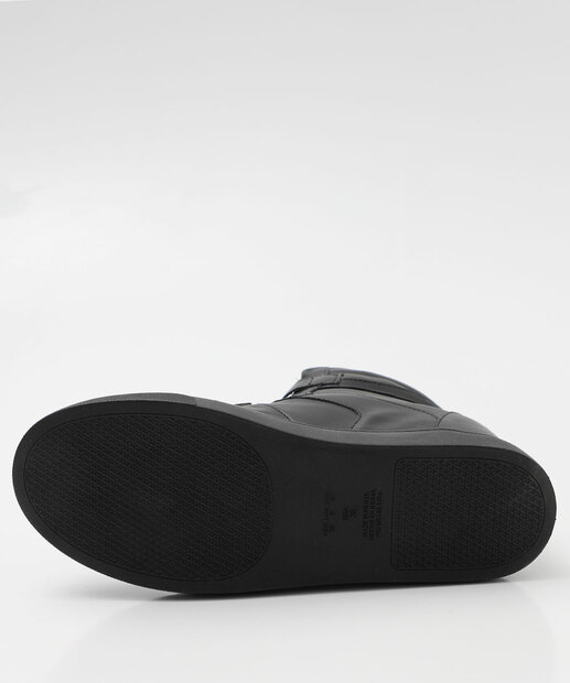 Tênis Feminino Cano Alto Via Uno Preto