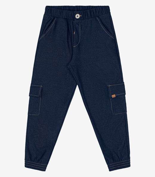 Image_Calça Cargo Infantil Trick Nick Azul