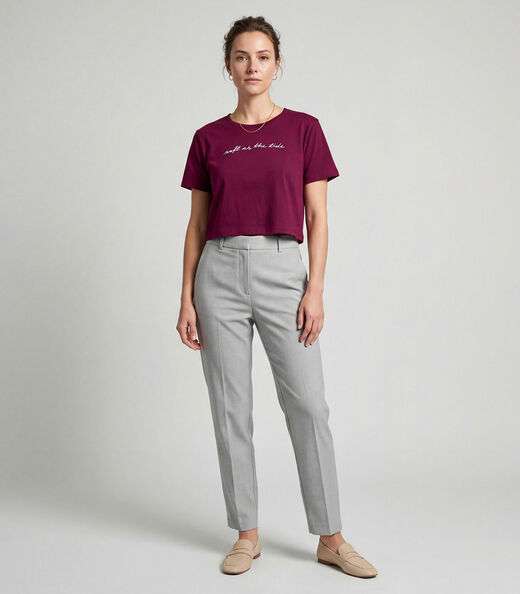 Image_Blusa Feminina em Molecotton Viscose Infinita Cor Vermelho