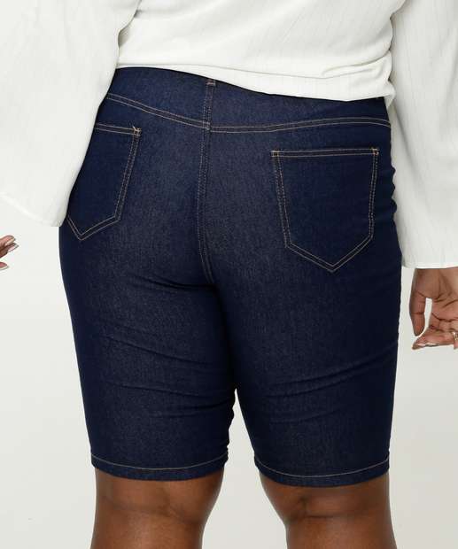 Bermuda Plus Size Feminina Jeans