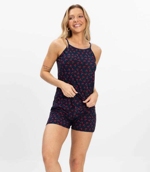 Image_Short Doll Curto Feminino De Liganete Bella Ana Azul