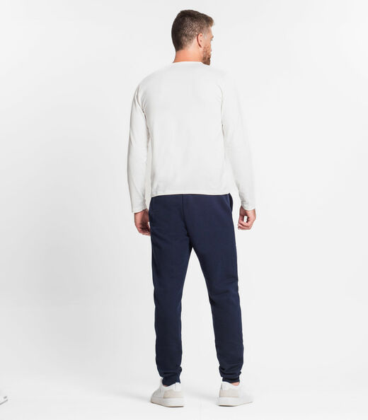 Calça Masculina Em Moletom Diametro Azul