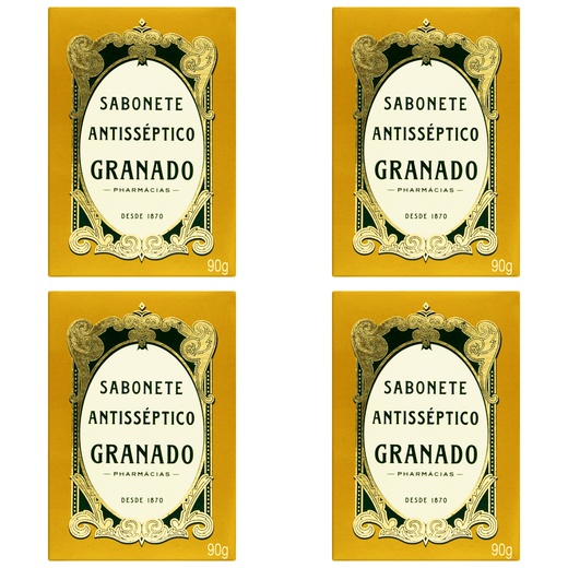 Image_Kit c/4 Sabonetes Granado Antisséptico 90g cada