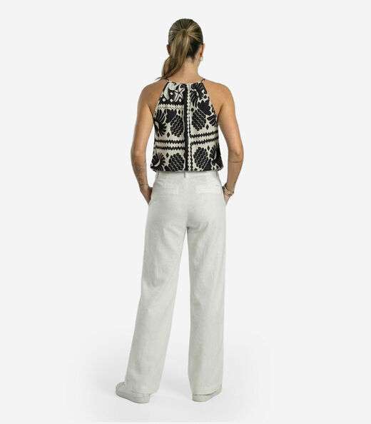 Blusa Feminina de Alça Infinita Cor Preto