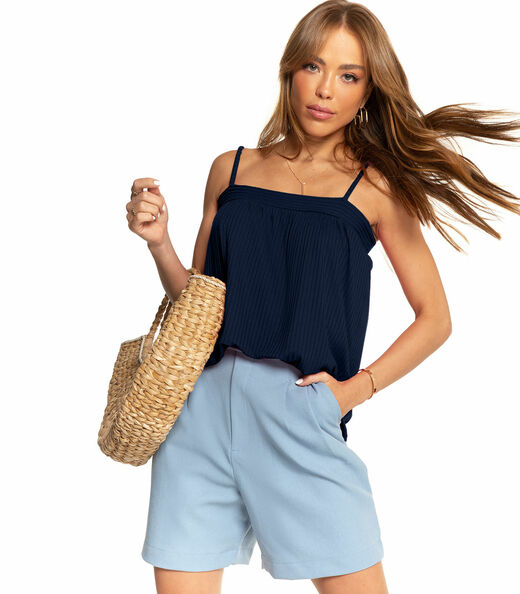 Image_Blusa de Alças Feminina Reta Endless Azul