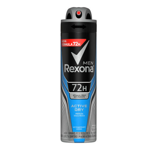 Image_Kit c/9 Unidades de Desodorante Rexona Aerosol 150ml Men Active Dry