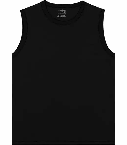 Regata Masculina Básica Rovitex Preto