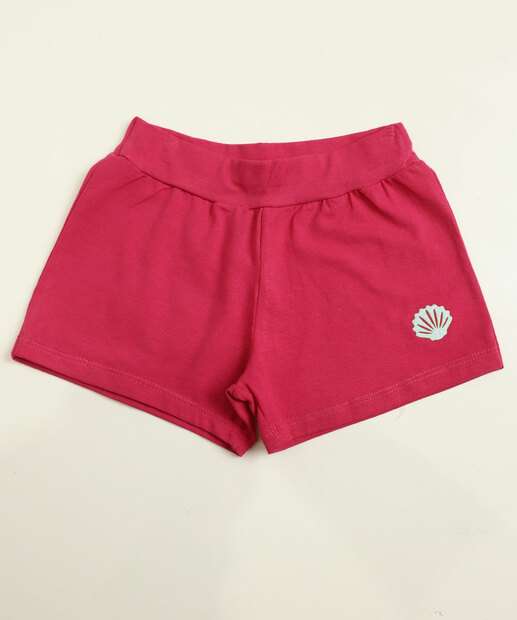 Conjunto Infantil Estampa Sereia Tam 4 a 10