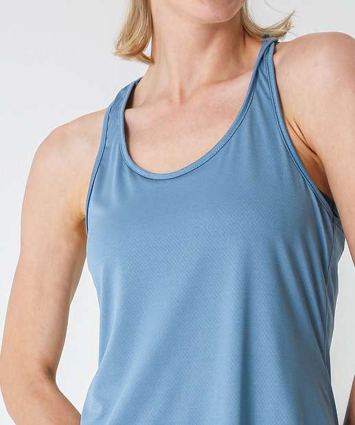 Blusa Regata Feminina Dry Fit Fitness Marisa