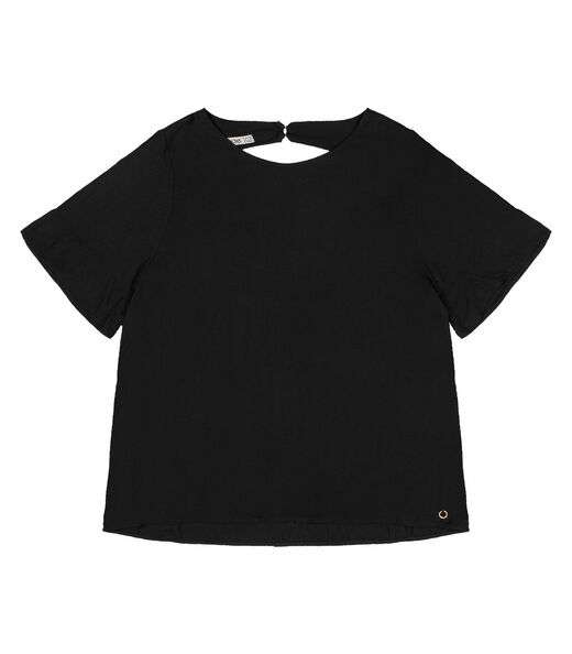 Blusa Plus Size Feminina Secret Glam Preto