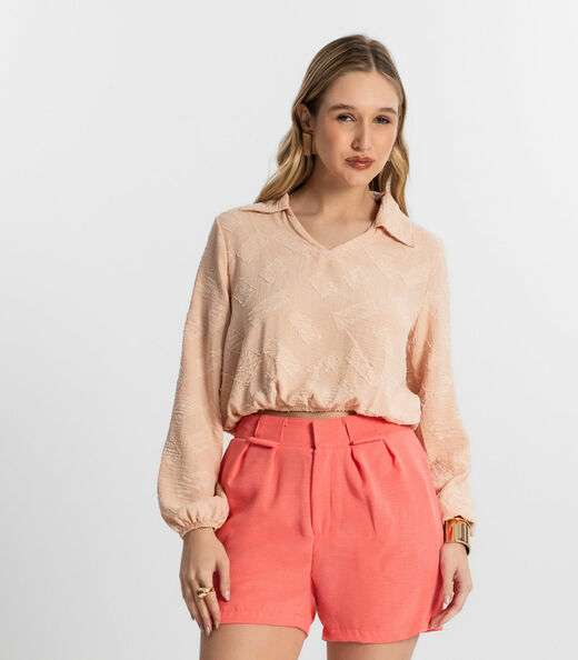 Image_Camisa Manga Longa Rovitex Rosa