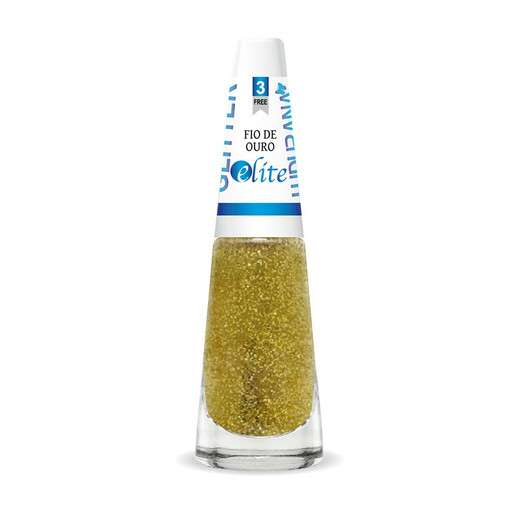 Image_Esmalte Ludurana Glitter Fio de Ouro 8ml