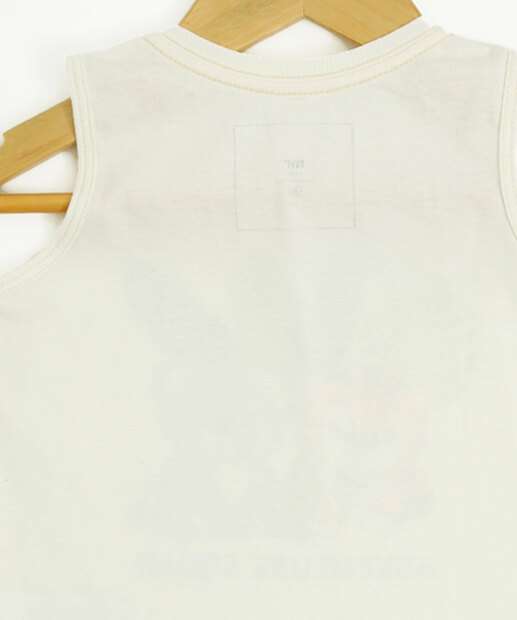 Regata Infantil Estampa Animais MR Tam 1 a 4