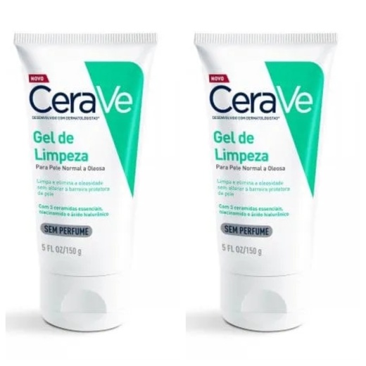Image_Kit com 2 Unidades de Cerave Gel De Limpeza 150g