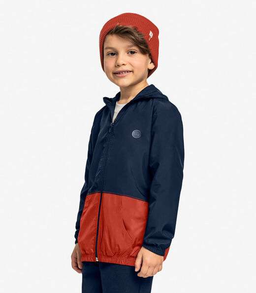 Image_Jaqueta Infantil Masculina Com Capuz Trick Nick Azul