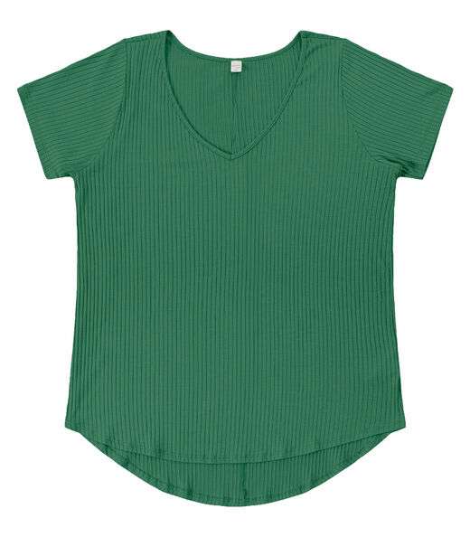 Image_Blusa Feminina Plus Size da Infinita Cor Verde