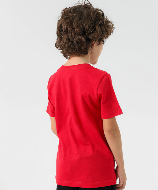 Camiseta Infantil Fantasia Homem De Ferro Marvel Tam 4 a 10