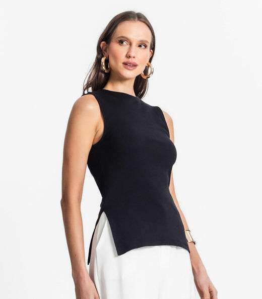 Regata De Ribana Feminina Endless Preto