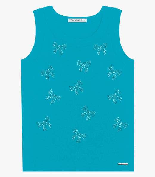 Image_Regata Básica Infantil Feminina Trick Nick Azul