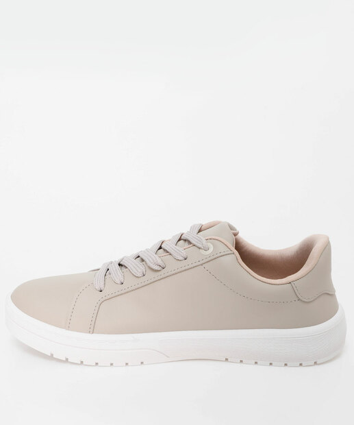 Tênis Casual Feminino Moleca Cinza