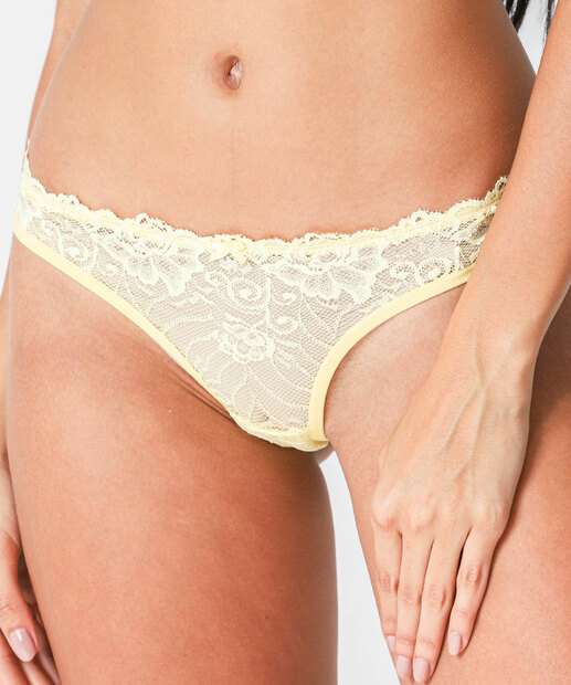 Calcinha Biquíni Renda Marisa