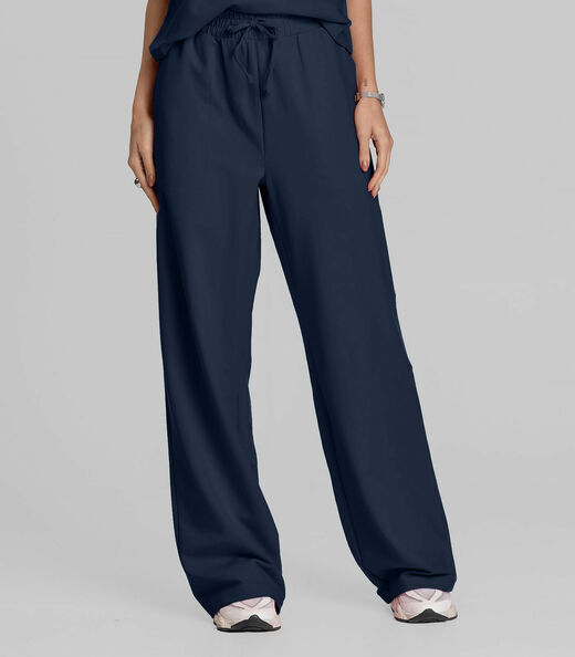 Conjunto Feminino em Molecotton Dianna Azul