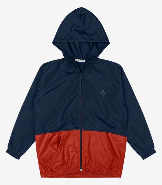 Jaqueta Infantil Masculina Com Capuz Trick Nick Azul