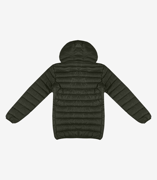 Jaqueta Masculina Puffer Com Capuz All Free Verde