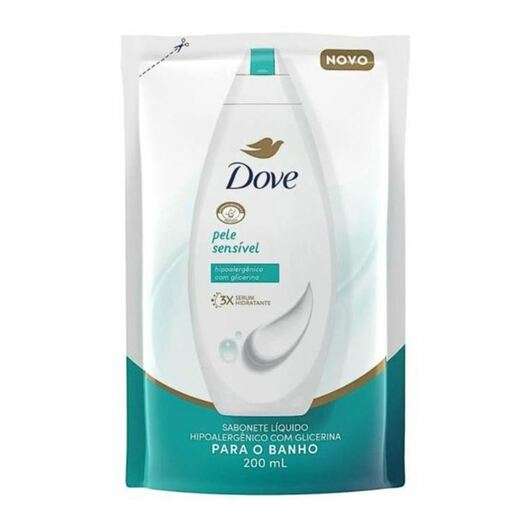 Image_Sabonete Líquido Dove Refil 200ml Pele Sensível