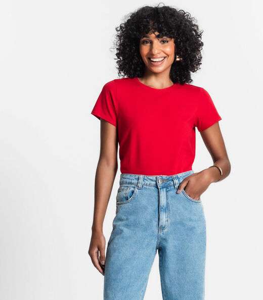 Image_Blusa Feminina Básica Visco Tricot Rovitex Laranja