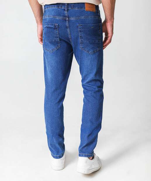 Calça Masculina Jeans Skinny Azul