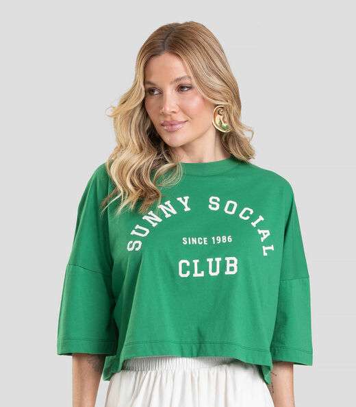 Image_T- Shirt Feminina Cropped Dianna Verde