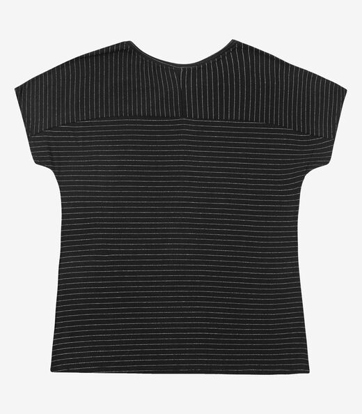 Blusa Feminina de Viscose Plus Size Infinita Cor Preto