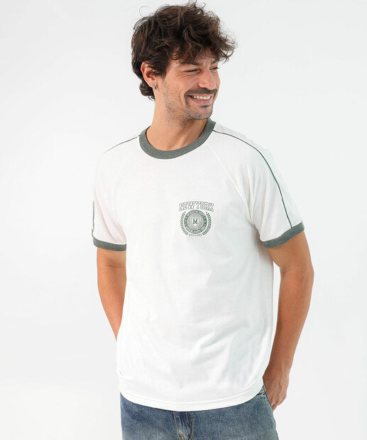Image_Camiseta Masculina Friso Estampada Marisa Off White