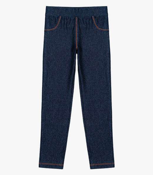 Legging Infantil Em Molecotton Trick Nick Azul