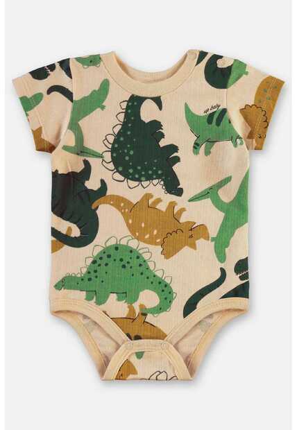 Conjunto Body Dino e Bermuda Bebê Up Baby