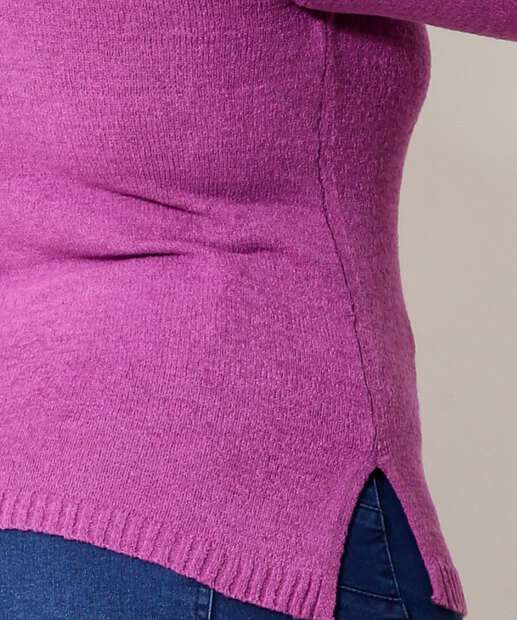 Suéter Plus Size Feminino Tricô Marisa