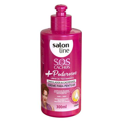 Image_Creme para Pentear Salon Line SOS Cachos e Poderosos 2 a 3ABC 300ml