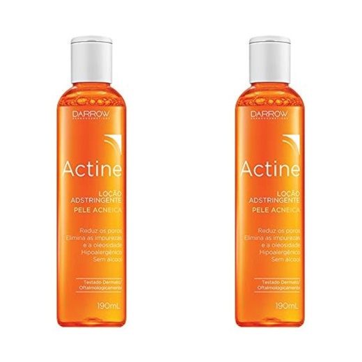 Image_Kit com 2 Unidades de Loção Adstringente Actine Pele Acneica com 190ml