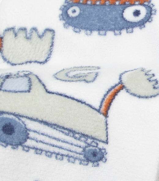 Manta Infantil Microfibra Bene Casa Azul
