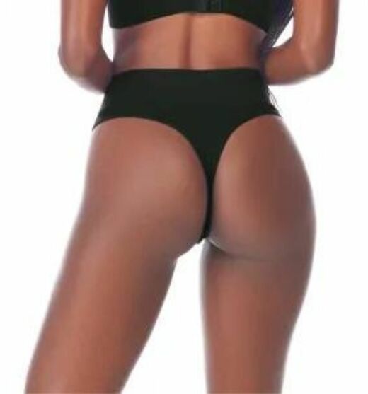 Calcinha Fio Cós Largo sem Costura Zee Rucci Preto