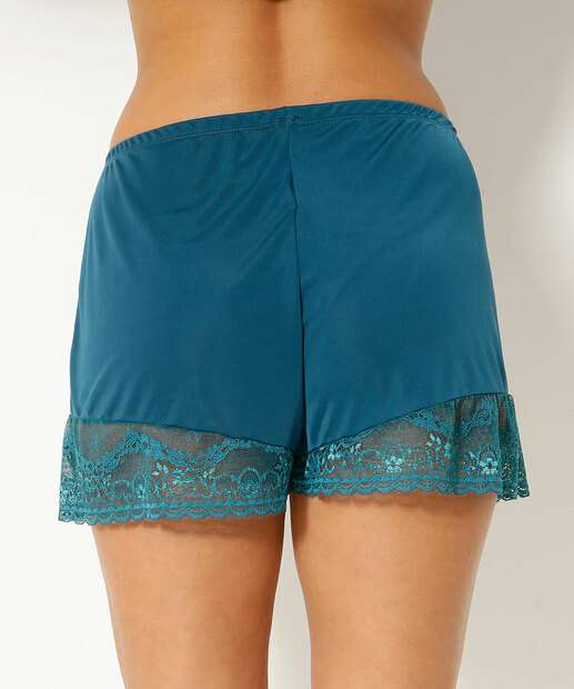 Pijama Feminino Recorte Renda Alças Finas Marisa