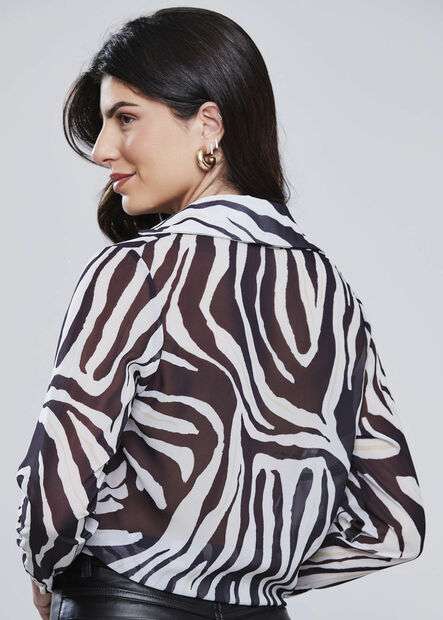 Blusa Sawary Estampada - 278305