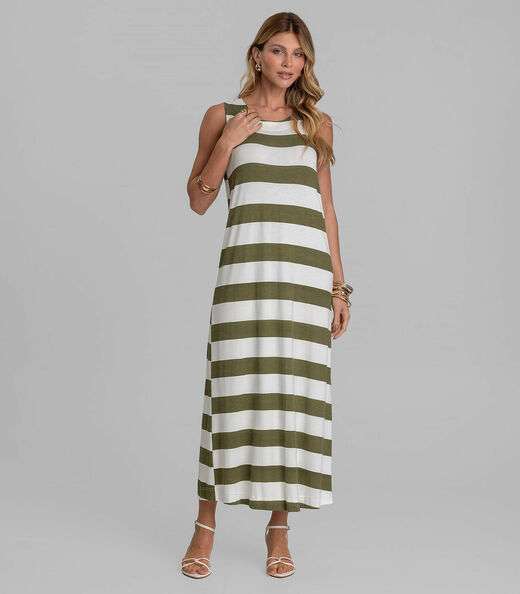 Image_Vestido Midi Feminino em Viscotorcion Dianna Verde