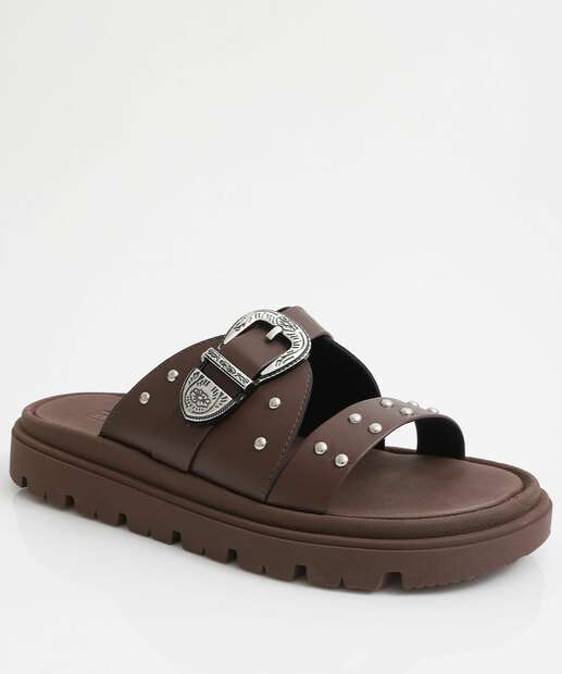 Image_Rasteirinha Feminina Birken Fivelas Moleca Marrom