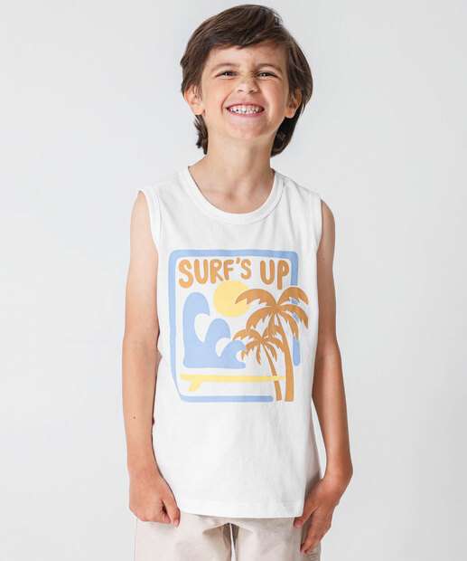 Image_Regata Infantil Estampa Frontal Marisa Tam 4 a 10 Off White