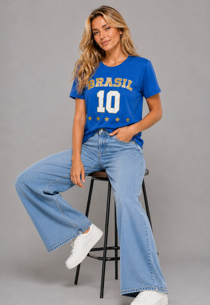 Image_Blusa Malha Comfy Brasil Gola Alta Azul Salvatore