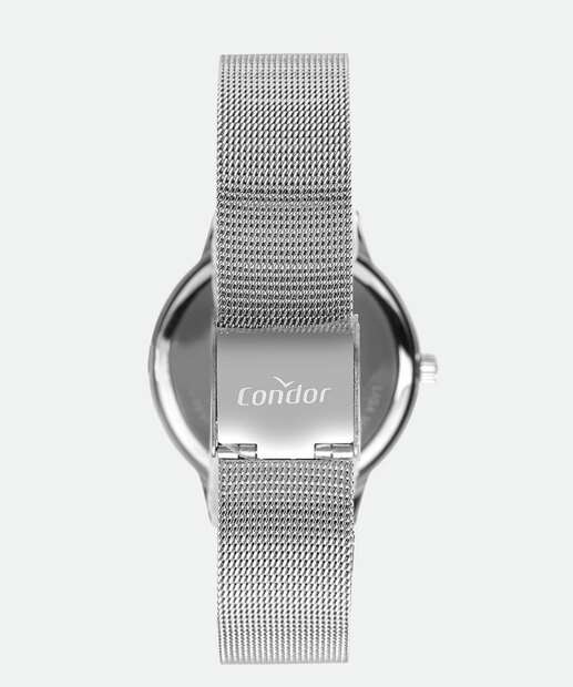 Kit Relógio Feminino Condor CO2035NDLK4K Prateado