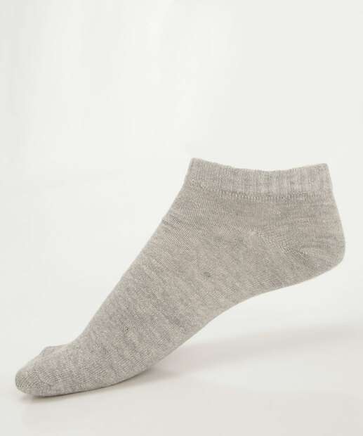 Kit 3 Pares Meias Soquete Feminina Animal Print Marisa