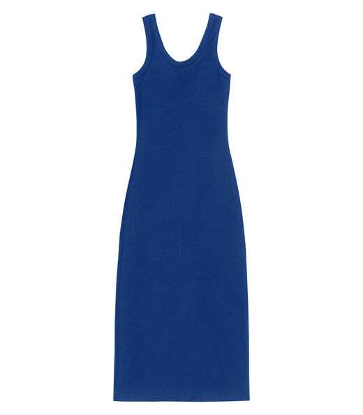 Vestido Midi De Ribana Feminino Endless Azul